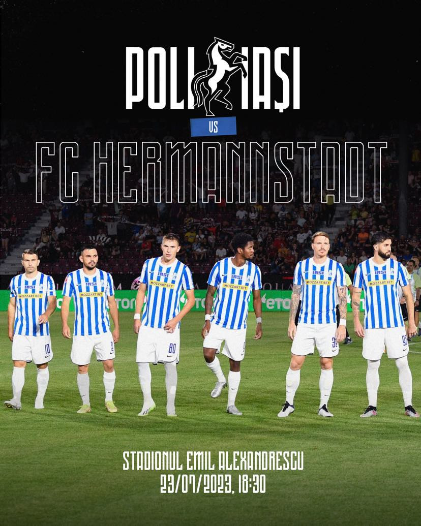 FC Hermannstadt - 💥Bilete @ FCH-Poli Iași ⚽Sâmbăta, ora